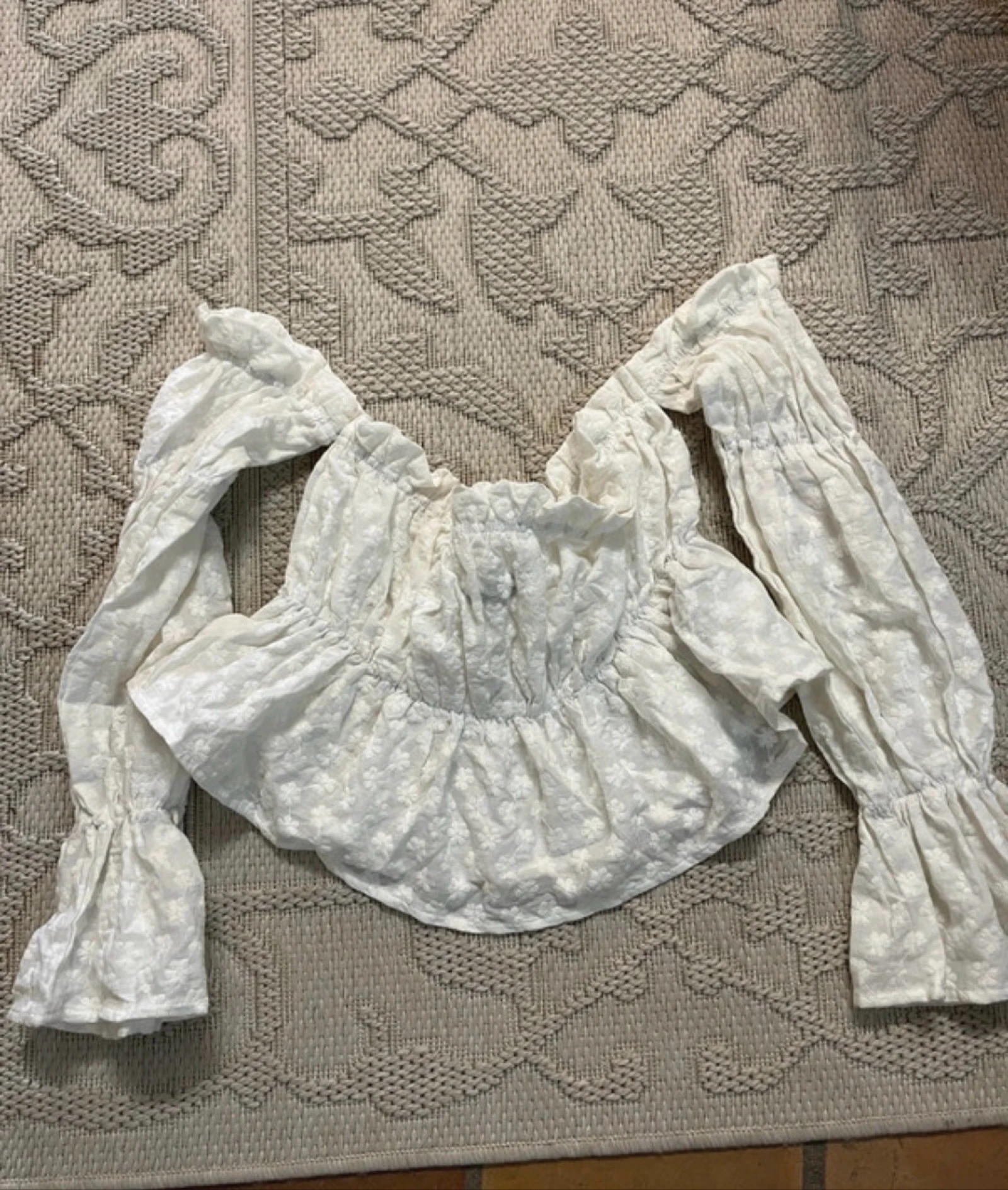 Gebordeerde blouse – photo 3